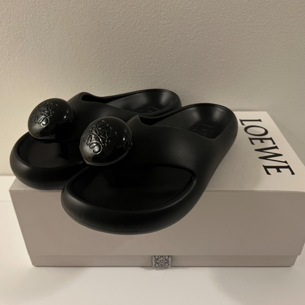 Loewe Black Women's Slippers